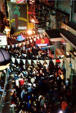 Kowloon street scene, Hong Kong